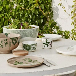 Marimekko Elokuun Varjot Brown / Green Bowl