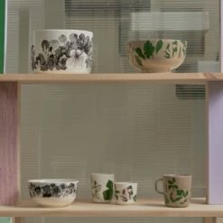 Marimekko Elokuun Varjot Brown / Green Bowl -home decoration mariemkko elokuun varjot brown green bowl 37