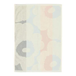 Marimekko Unikko Ralli Pink / Blue / Grey / White Hand Towel