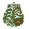 Marimekko Auringon Alla Blue / Green Coin Purse