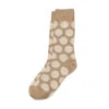 Marimekko Gruppo Dot Beige Wool Socks
