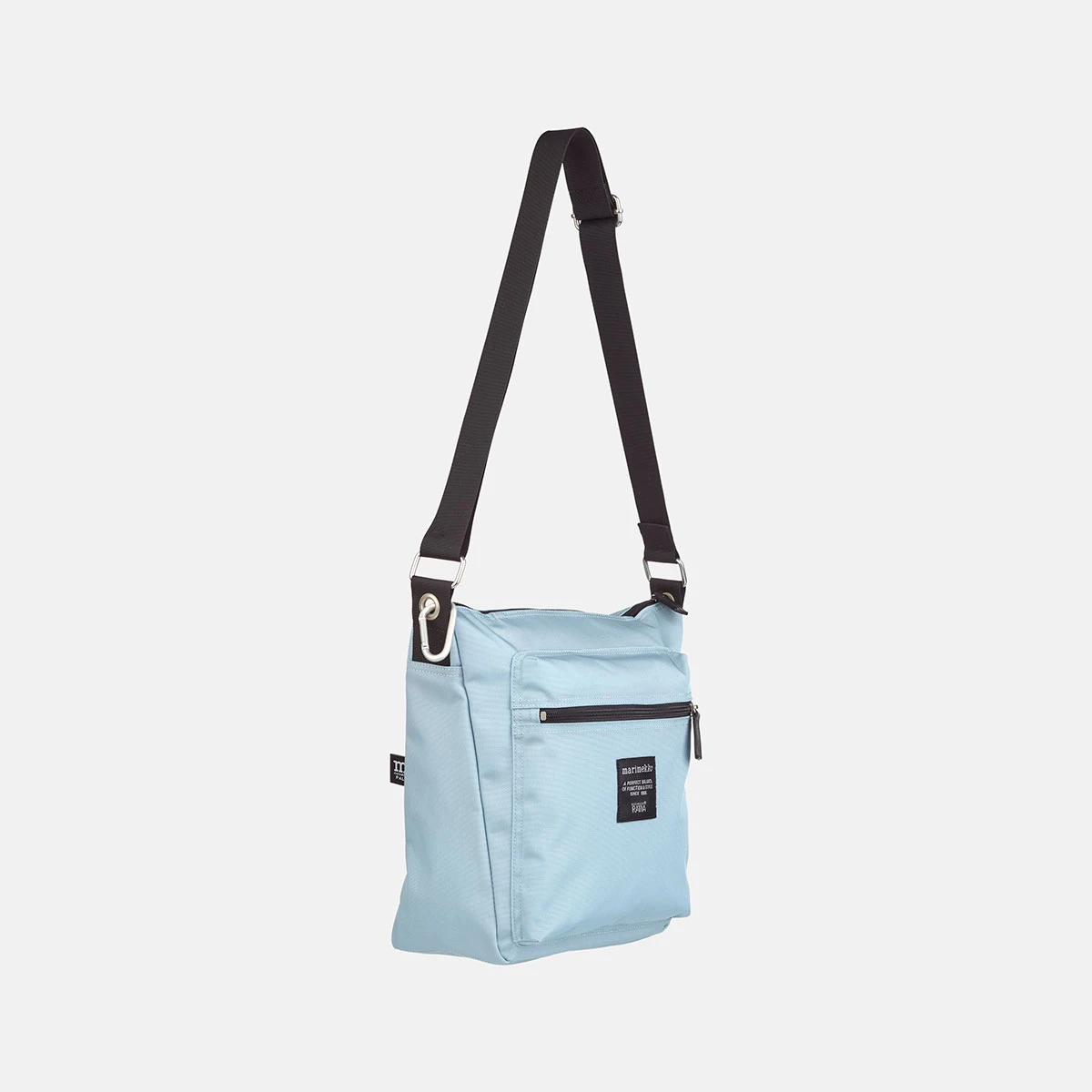 Marimekko Blue / Black Pal Bag 4 Marimekko Blue / Black Pal Bag - Image 2