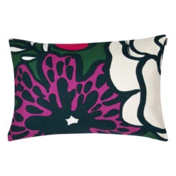Marimekko Elakoon Elama Green / Multi Heavyweight Lounge Pillow