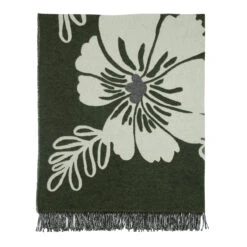 Marimekko Elakoon Elama White / Black / Green Blanket 12 Marimekko Elakoon Elama White / Black / Green Blanket -home decoration marimekko elakoon elama white black green blanket 72