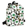 Marimekko Unikko Black / Green Erika Backpack
