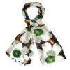 Marimekko Fiore 2 Unikko Wool Scarf Blk/Wh/Green 1 Marimekko Fiore 2 Unikko Wool Scarf Blk/Wh/Green -home decoration marimekko fiore 2 unikko wool scarf blk wh green 58