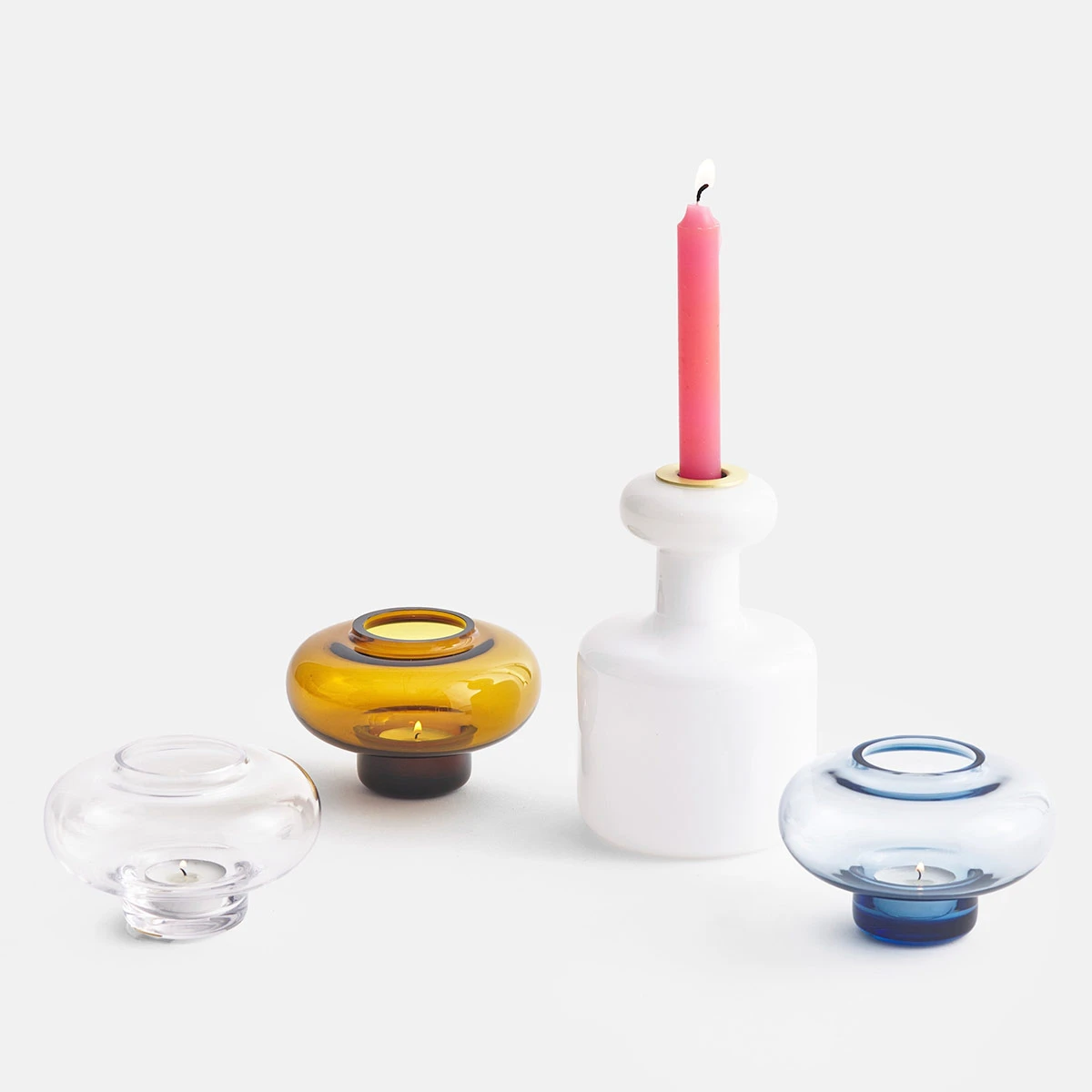 Marimekko Fyr Clear Candle Holder 6 Marimekko Fyr Clear Candle Holder - Image 4