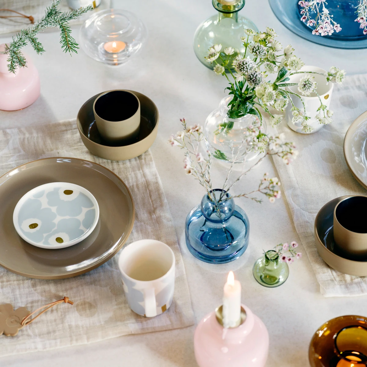 Marimekko Fyr Clear Candle Holder 4 Marimekko Fyr Clear Candle Holder - Image 2