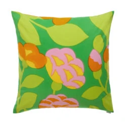 Marimekko Green Green Throw Pillow