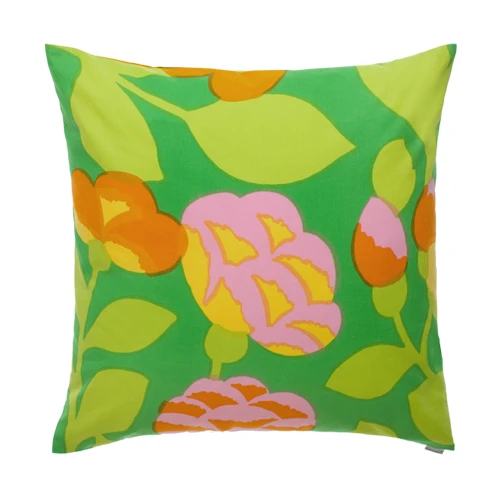 Marimekko Green Green Throw Pillow 3 Marimekko Green Green Throw Pillow