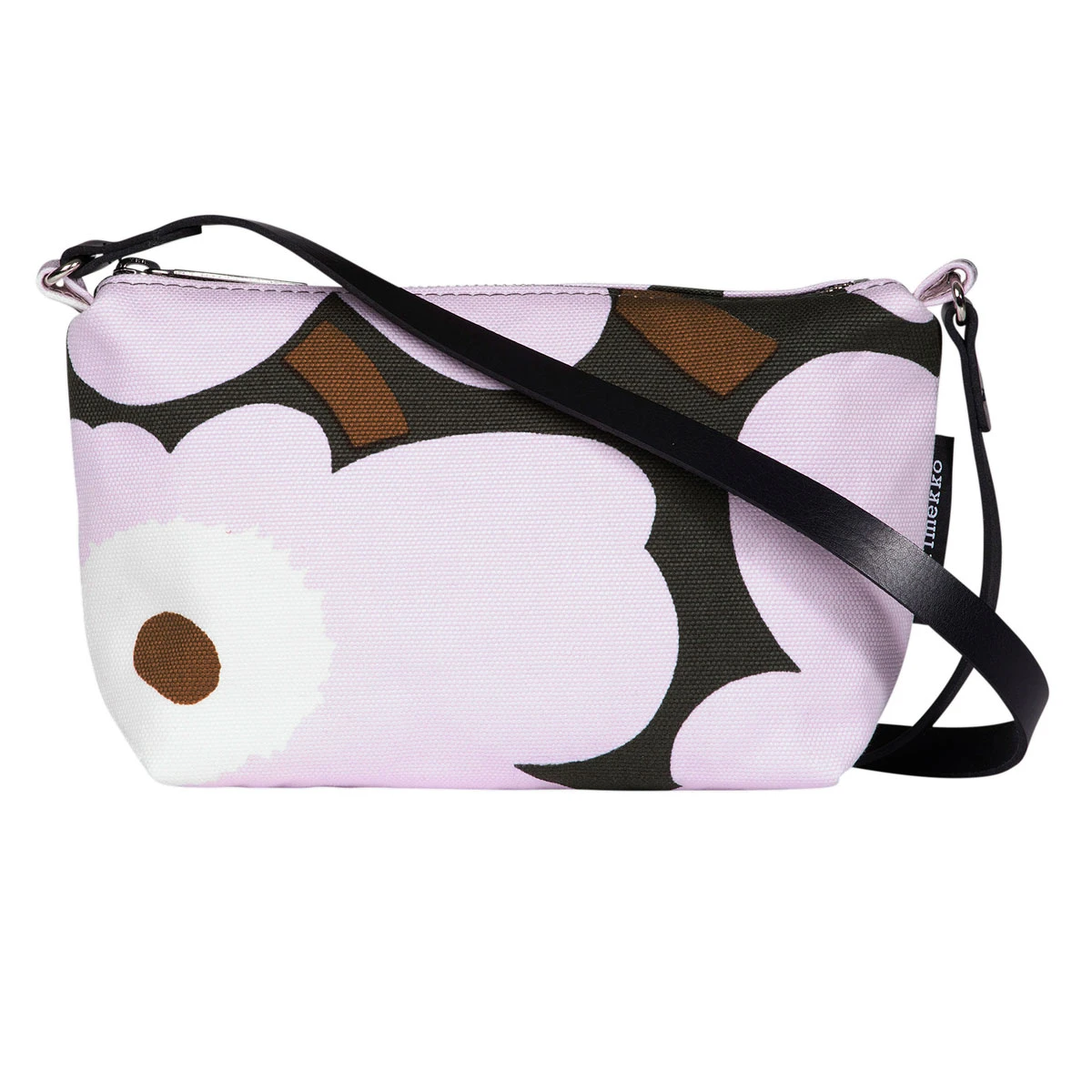 Marimekko Unikko Lilac / Brown Heli Bag 3 Marimekko Unikko Lilac / Brown Heli Bag
