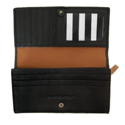 Marimekko Helinä Black/Brown Leather Wallet 7 Marimekko Helinä Black/Brown Leather Wallet -home decoration marimekko helin black brown leather wallet 113