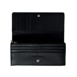 Marimekko Helinä Black Checkbook Wallet