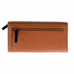 Marimekko Helinä Brown/Black Leather Wallet -home decoration marimekko helin brown black leather wallet 135