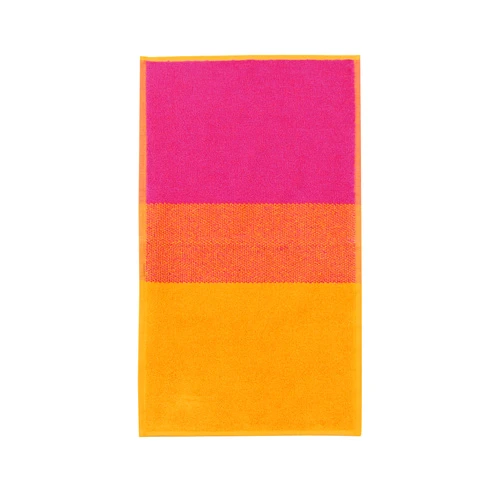 Marimekko Hennika Guest Towel - Pink / Citrus 4 Marimekko Hennika Guest Towel - Pink / Citrus - Image 2