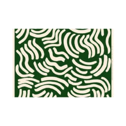 Marimekko Hyraily Green / White Cotton Panama Fabric Repeat -home decoration marimekko hyraily green white cotton panama fabric 42