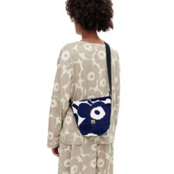 Marimekko Iltanan Pieni Unikko Navy / Canvas Shoulder Bag -home decoration marimekko iltanan pieni unikko navy canvas shoulder bag 49