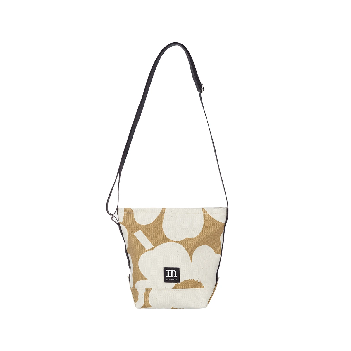 Marimekko Iltanen Unikko Gold / Canvas Shoulder Bag 5 Marimekko Iltanen Unikko Gold / Canvas Shoulder Bag - Image 3