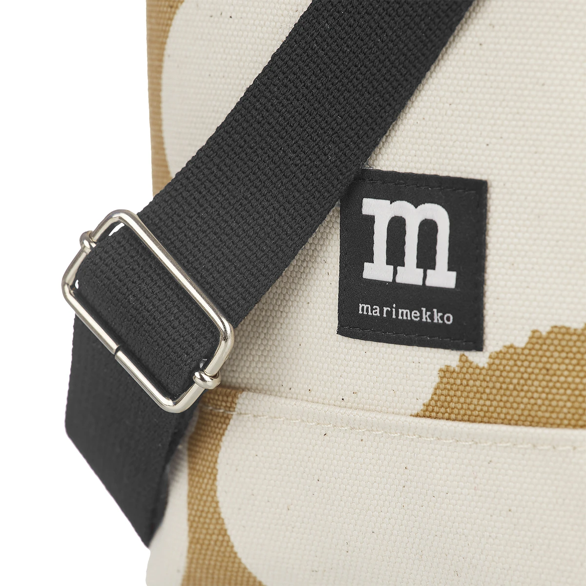 Marimekko Iltanen Unikko Gold / Canvas Shoulder Bag 3 Marimekko Iltanen Unikko Gold / Canvas Shoulder Bag