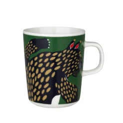 Marimekko Ilves Dark Blue / Green / Beige Mug