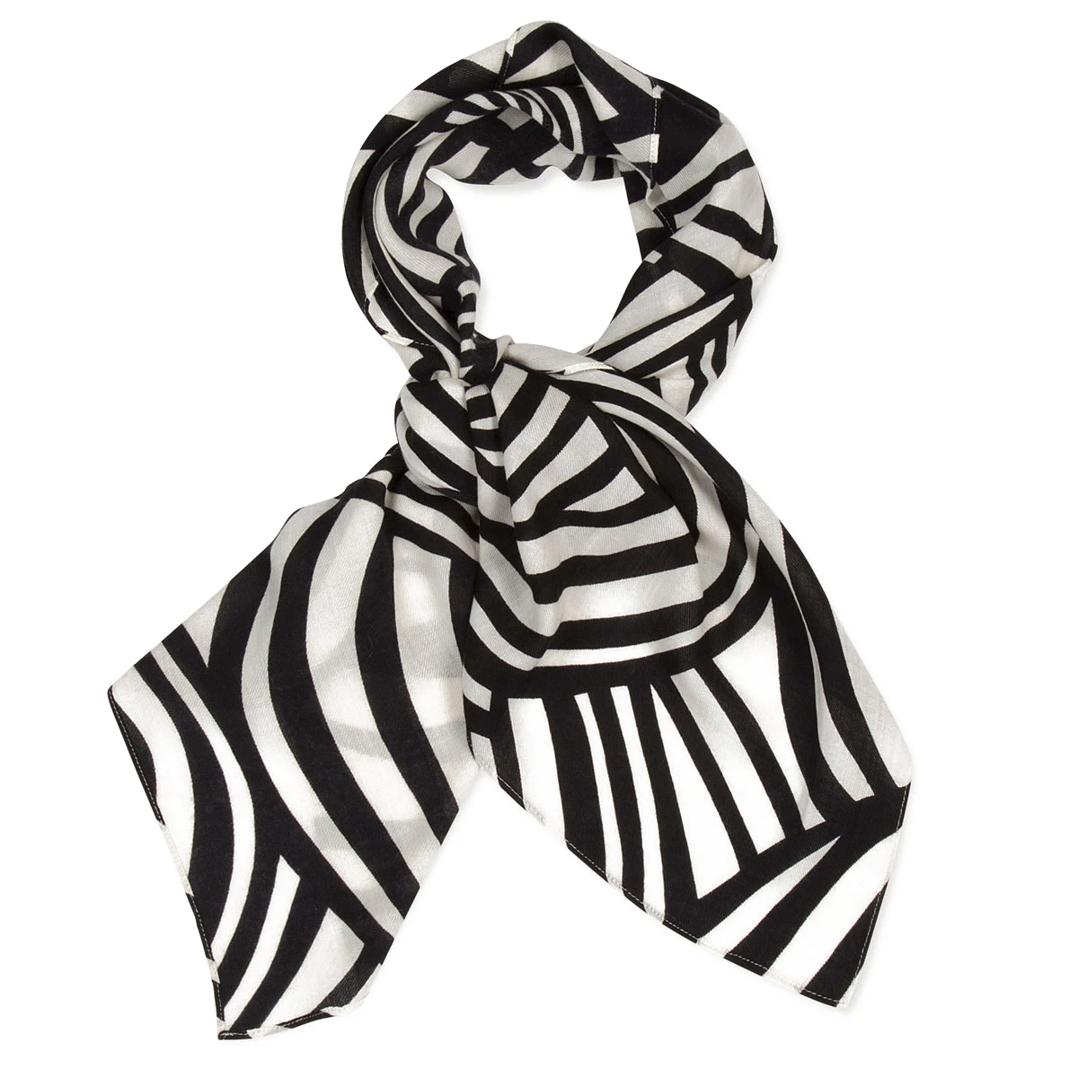 Marimekko Indra Black/White Scarf 3 Marimekko Indra Black/White Scarf