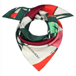 Marimekko Iso Mehu Green / Pink Josina Scarf -home decoration marimekko iso mehu green pink josina scarf 31