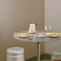 Marimekko Iso Unikko White / Spring Yellow Salad Plate