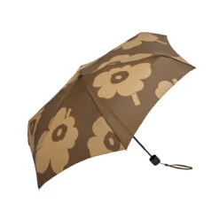 Marimekko Julaunikko Brown / Beige Mini Manual Umbrella