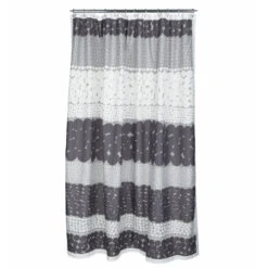 Marimekko Jurmo Grey/White Shower Curtain