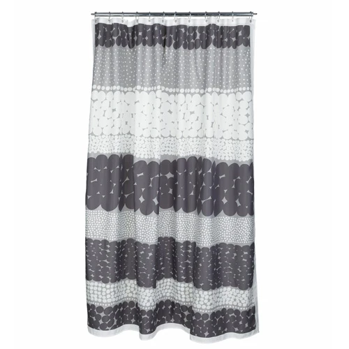 Marimekko Jurmo Grey/White Shower Curtain 3 Marimekko Jurmo Grey/White Shower Curtain