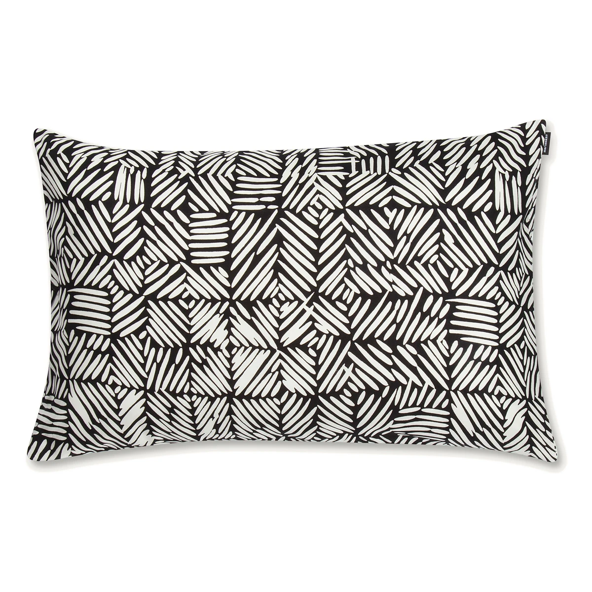Marimekko Juustomuotti Black / Ivory Lounge Pillow 3 Marimekko Juustomuotti Black / Ivory Lounge Pillow