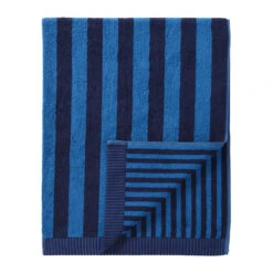 Marimekko Kaksi Raitaa Navy / Blue Bath Towel
