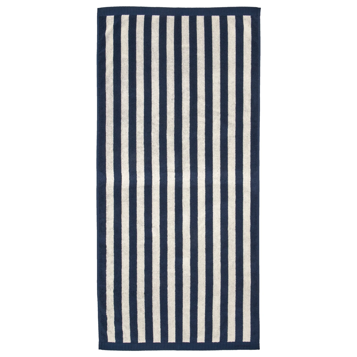 Marimekko Kaksi Raitaa Sand / Navy Bath Towel 3 Marimekko Kaksi Raitaa Sand / Navy Bath Towel