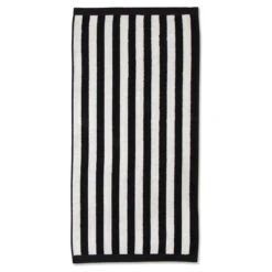 Marimekko Kaksi Raitaa White / Black Hand Towel