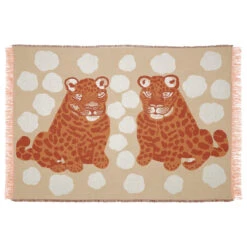 Marimekko Kaksoset Beige / Apricot / White Blanket 8 Marimekko Kaksoset Beige / Apricot / White Blanket -home decoration marimekko kaksoset blanket 17