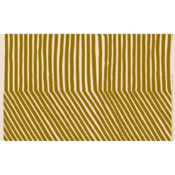 Marimekko Kalasääski Olive Fabric Repeat