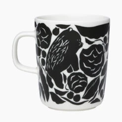 Marimekko Karhuemo White / Dark Green Mug -home decoration marimekko karhuemo white dark green mug 52