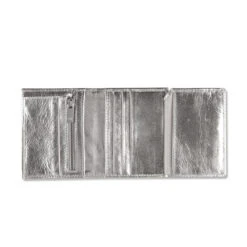 Marimekko Katri Metallic Silver Wallet