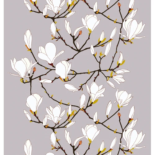 Marimekko Keisarinna Grey PVC Fabric 3 Marimekko Keisarinna Grey PVC Fabric