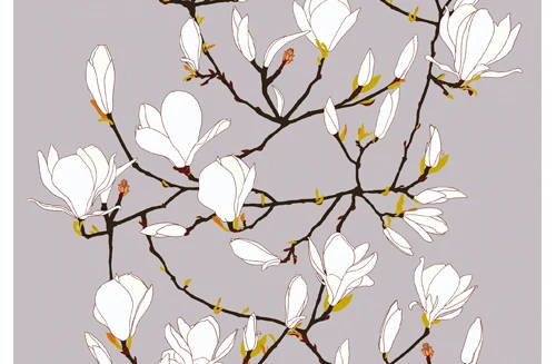 Marimekko Keisarinna Grey PVC Fabric 4 Marimekko Keisarinna Grey PVC Fabric - Image 2