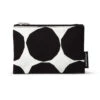 Marimekko Pienet Kivet Black Keksi Zip Pouch -home decoration marimekko keksi pienet kivet black zip pouch 31