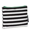 Marimekko Keksi Tasaraita Anniversary Black / White Zip Pouch -home decoration marimekko keksi tasaraita black white zip pouch 34