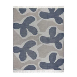 Marimekko Kevatkiuru Charcoal / Brown Throw Blanket