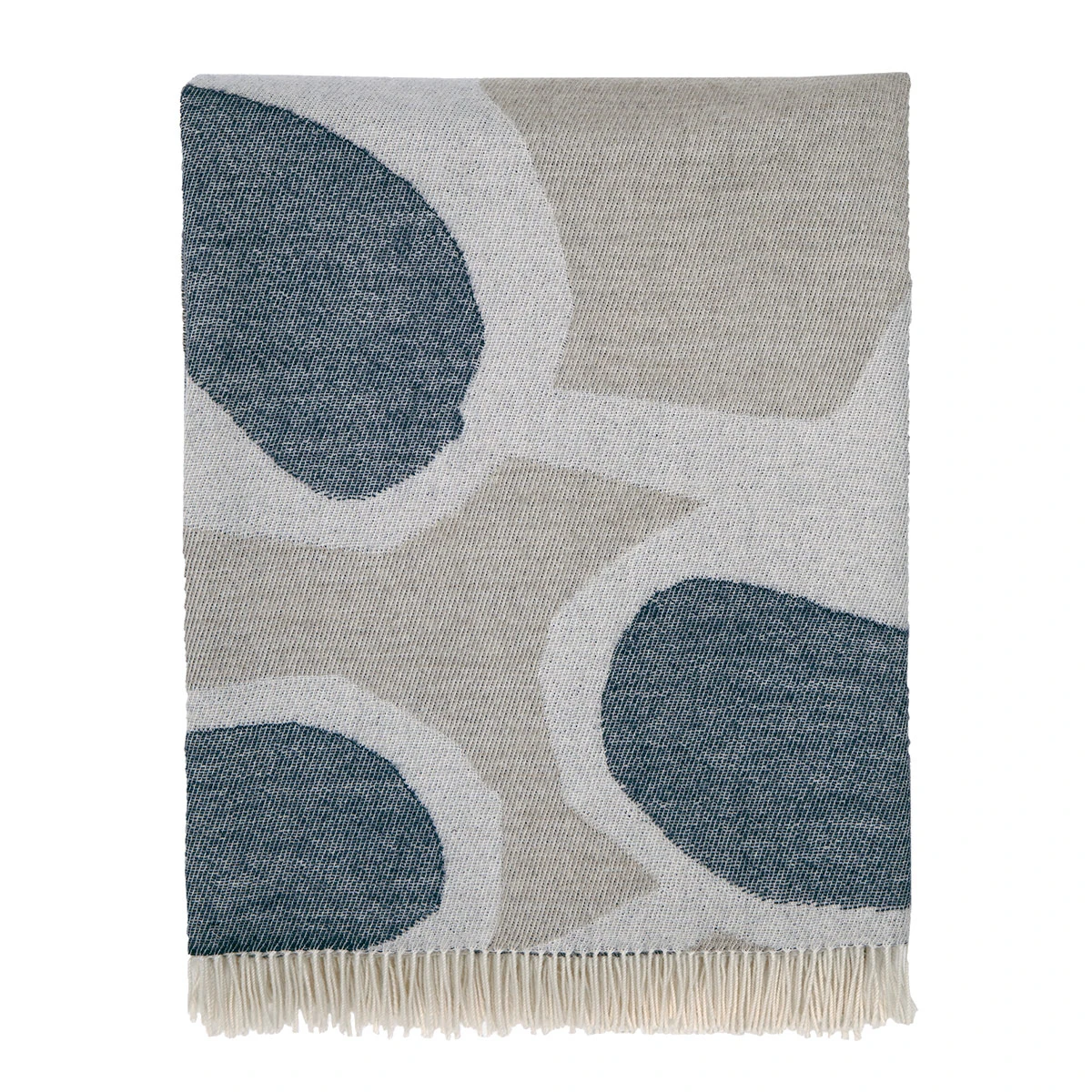 Marimekko Kevatkiuru Charcoal / Brown Throw Blanket 4 Marimekko Kevatkiuru Charcoal / Brown Throw Blanket - Image 2