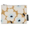 Marimekko Kide Unikko Beige / Blue Cosmetic Bag -home decoration marimekko kide unikko white beige cosmetic bag 30