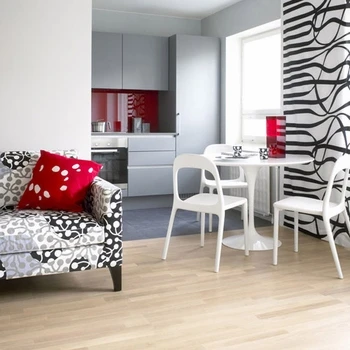 Marimekko Kirsikka Black/Grey Upholstery Fabric 4 Marimekko Kirsikka Black/Grey Upholstery Fabric - Image 2