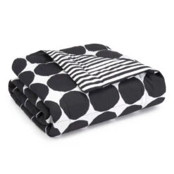 Marimekko Kivet Black / Ajo Black Reversible Throw 13 Marimekko Kivet Black / Ajo Black Reversible Throw -home decoration marimekko kivet ajo throw blanket 19