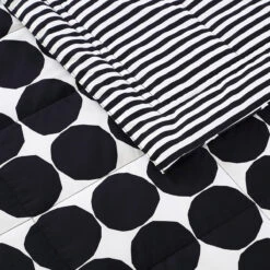 Marimekko Kivet Black / Ajo Black Reversible Twin Blanket 13 Marimekko Kivet Black / Ajo Black Reversible Twin Blanket -home decoration marimekko kivet black ajo black reversible twin blanket 73