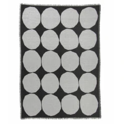 Marimekko Kivet Black Blanket -home decoration marimekko kivet black blanket 42