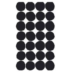 Marimekko Kivet Black/White Upholstery Fabric